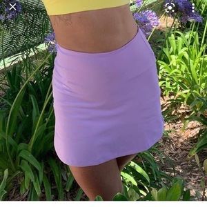 Girlfriend Collective Lilac skort